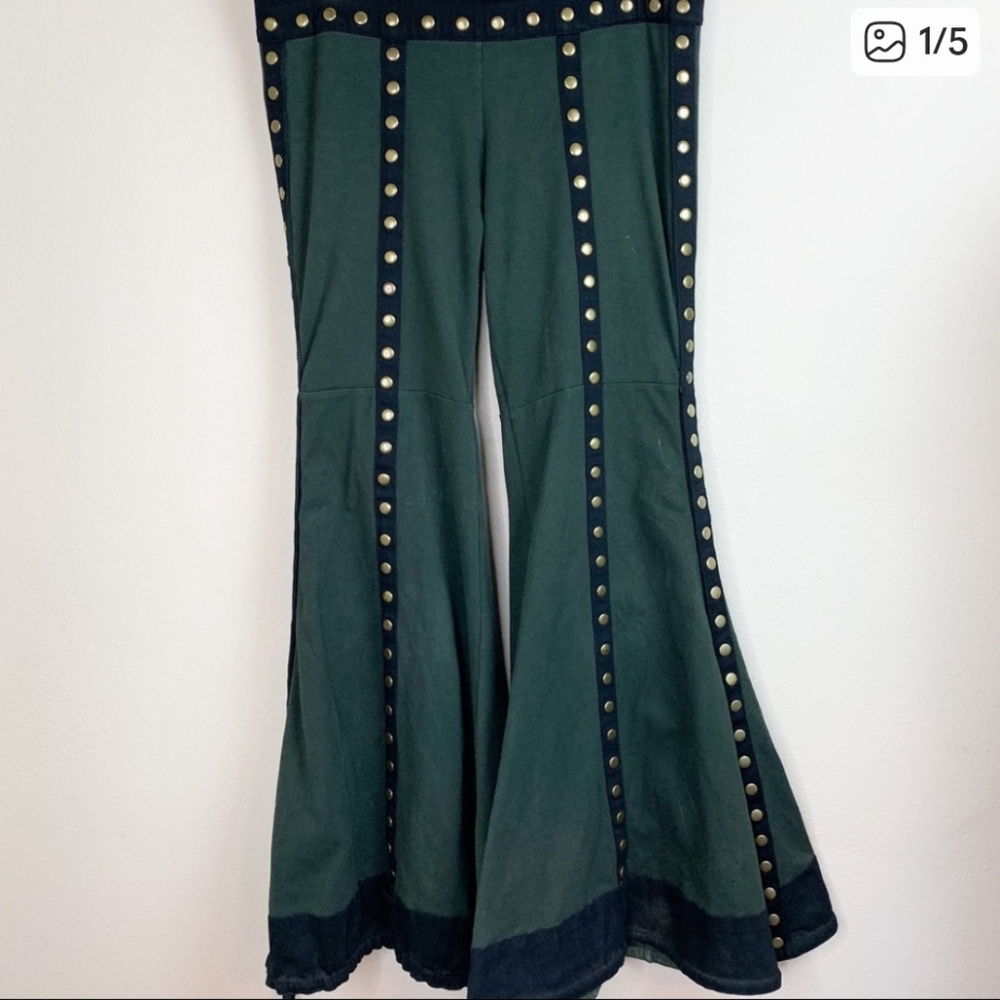 Vintage Sefirah Fierce Design Bell Bottom Pants